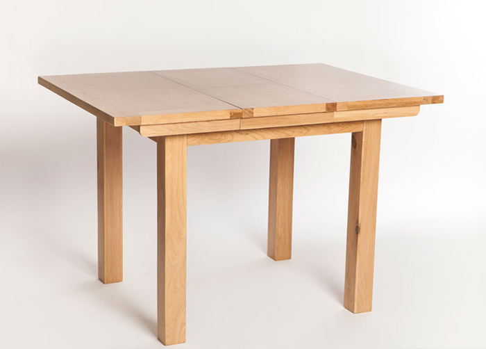 York Solid Oak Extending Table 800-11390MM - Click Image to Close